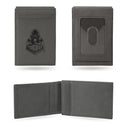 Purdue Laser Engraved Gray Front Pocket Wallet