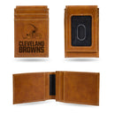 NFL Cleveland Browns Premium Front Pocket Wallet