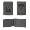 Miami Of Ohio Laser Engraved Gray Front Pocket Wallet
