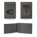 Emporia State Laser Engraved Gray Front Pocket Wallet