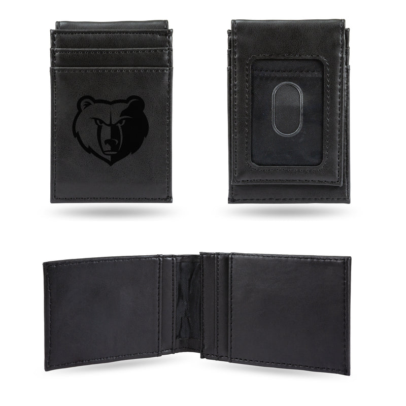 NBA Memphis Grizzlies Premium Front Pocket Wallet - Compact/Comfortable/Slim By Rico Industries