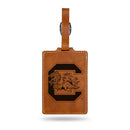 South Carolina Gamecocks Laser Engraved Luggage Tag - Brown