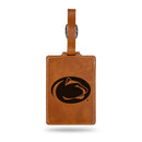 Penn State Nittany Lions Laser Engraved Luggage Tag - Brown