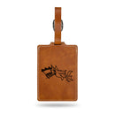 Drexel Dragons Laser Engraved Luggage Tag - Brown