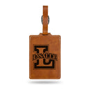 La Salle Explorers Brown Laser Engraved Luggage Tag