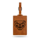 Oakland Golden Grizzlies Brown Laser Engraved Luggage Tag