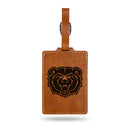 Missouri State Bears Laser Engraved Luggage Tag - Brown