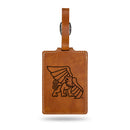 Missouri Western State Griffons Brown Laser Engraved Luggage Tag