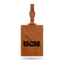 Central Missouri Mules Brown Laser Engraved Luggage Tag
