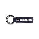 Bears Laser Engraved Silicone Keychain Strap - Navy