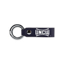 North Carolina - Wilmington Laser Engraved Silicone Keychain Strap - Navy