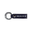North Carolina A&T Laser Engraved Silicone Keychain Strap - Navy
