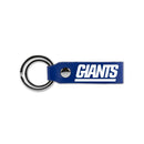 Giants- NY Laser Engraved Silicone Keychain Strap - Royal