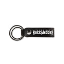 Buccaneers Laser Engraved Silicone Keychain Strap - Red
