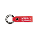 Miami Of Ohio Laser Engraved Silicone Keychain Strap - Red