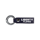 Liberty University Laser Engraved Silicone Keychain Strap - Navy
