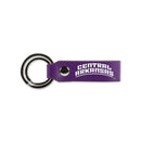 Central Arkansas Laser Engraved Silicone Keychain Strap - Purple