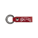 Washington State Laser Engraved Silicone Keychain Strap - Maroon