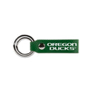 Oregon University Laser Engraved Silicone Keychain Strap - Green