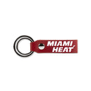 Heat Laser Engraved Silicone Keychain Strap - Maroon