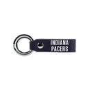 Pacers Laser Engraved Silicone Keychain Strap - Navy