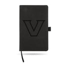 Vanderbilt Team Color Laser Engraved Notepad W/ Elastic Band - Black