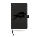 Bills Laser Engraved Black Notepad With Elastic Band - Generic