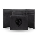 NFL Baltimore Ravens Laser Engraved Black Tri-Fold Wallet - Men's Accessory By Rico Industries