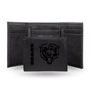 Chicago Bears Custom Black Trifold Wallet