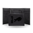 Buffalo Bills Custom Black Trifold Wallet