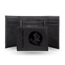 Florida State Seminoles Custom Laser Engraved Trifold Wallet - Black