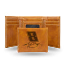 Kyle Busch No. 8 Laser Engraved Tri-Fold - Brown