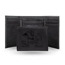 Notre Dame Fighting Irish Laser Engraved Trifold Wallet - Black