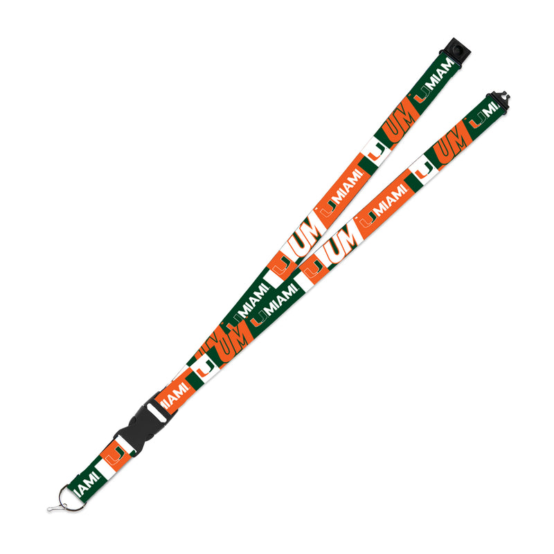 Miami Hurricanes Flash Lanyard