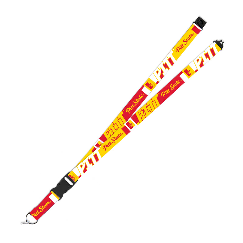 Pittsburg State Flash Lanyard