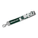 Michigan State Lanyard Keychain