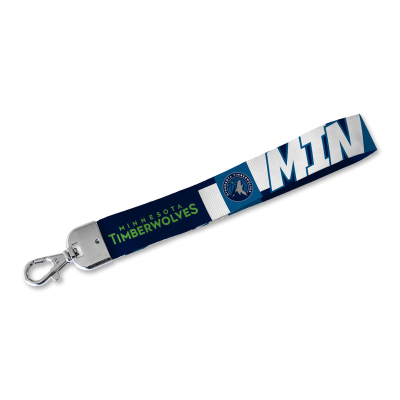 Timberwolves Lanyard Keychain