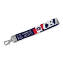 Blue Jackets Lanyard Keychain