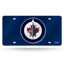 Winnipeg Jets Colored Laser Cut Auto Tag