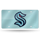 Seattle Kraken Laser Cut Auto Tag