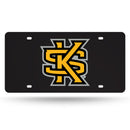 Kennesaw State Owls Colored Laser Cut Auto Tag