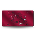 South Carolina Gamecocks Colored Laser Cut Auto Tag