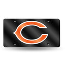 Chicago Bears Colored Laser Cut Auto Tag