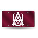 Alabama A&M Bulldogs Colored Laser Cut Auto Tag
