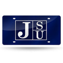 Jackson State Tigers Colored Laser Cut Auto Tag