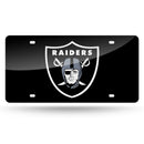 Las Vegas Raiders Colored Laser Cut Auto Tag