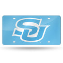 Southern Jaguars Colored Laser Cut Auto Tag
