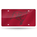 Tampa Bay Buccaneers Colored Laser Cut Auto Tag