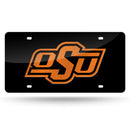 Oklahoma State Cowboys Colored Laser Cut Auto Tag