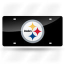 Pittsburgh Steelers Colored Laser Cut Auto Tag
